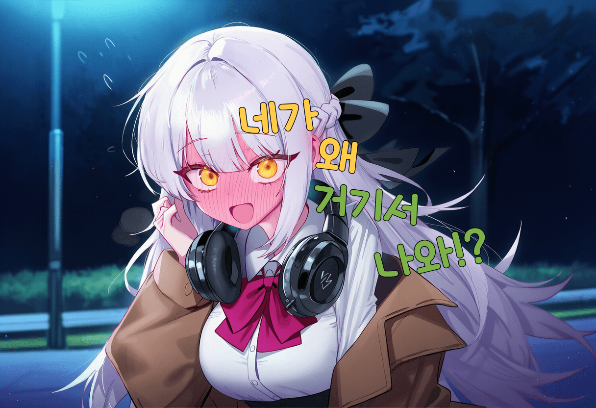 네가 왜 거기서 나와!?